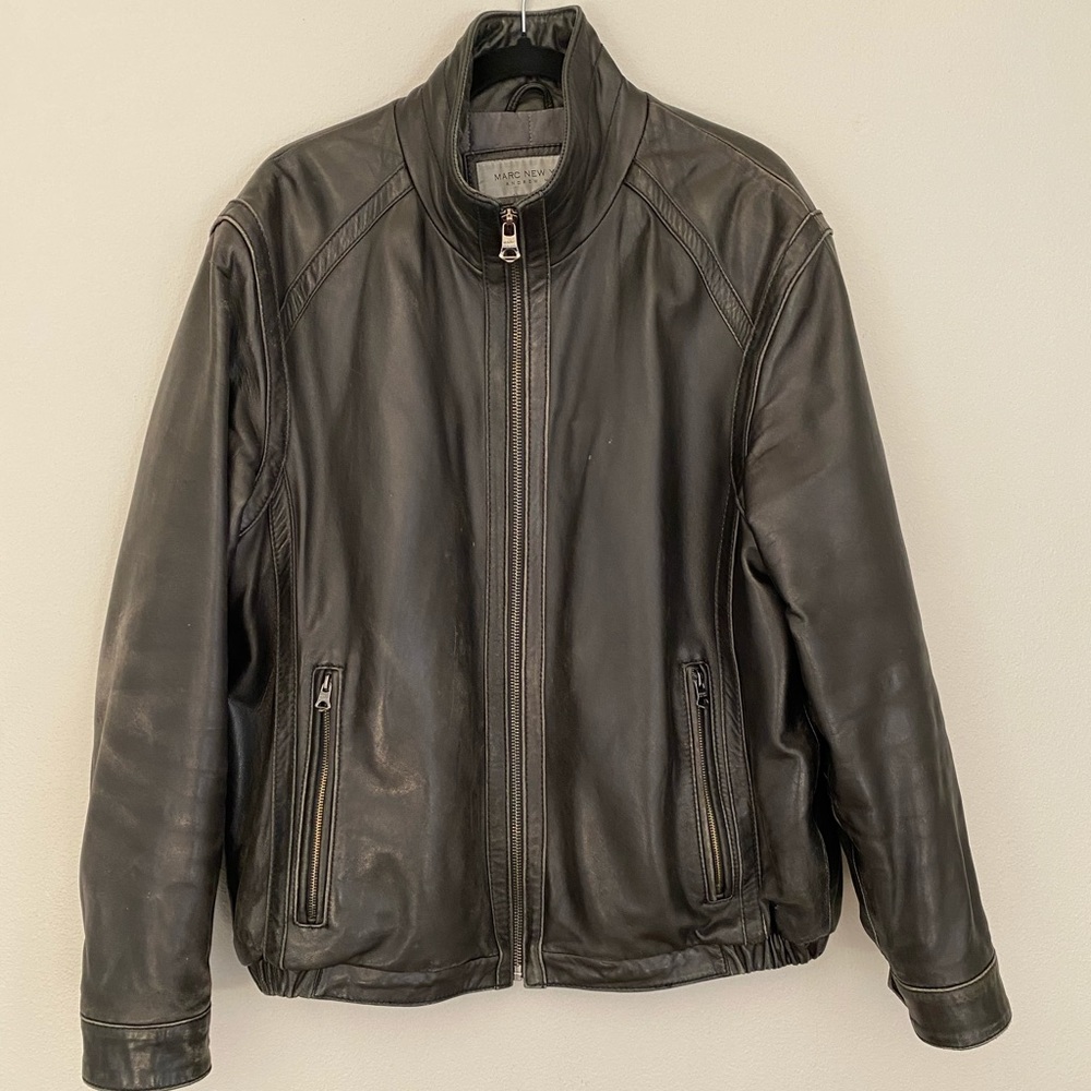 mens Marc New York Andrew Marc leather jacket